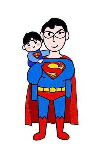 奥特曼的爸爸画画(爸爸画的奥特曼画画的奥特曼)