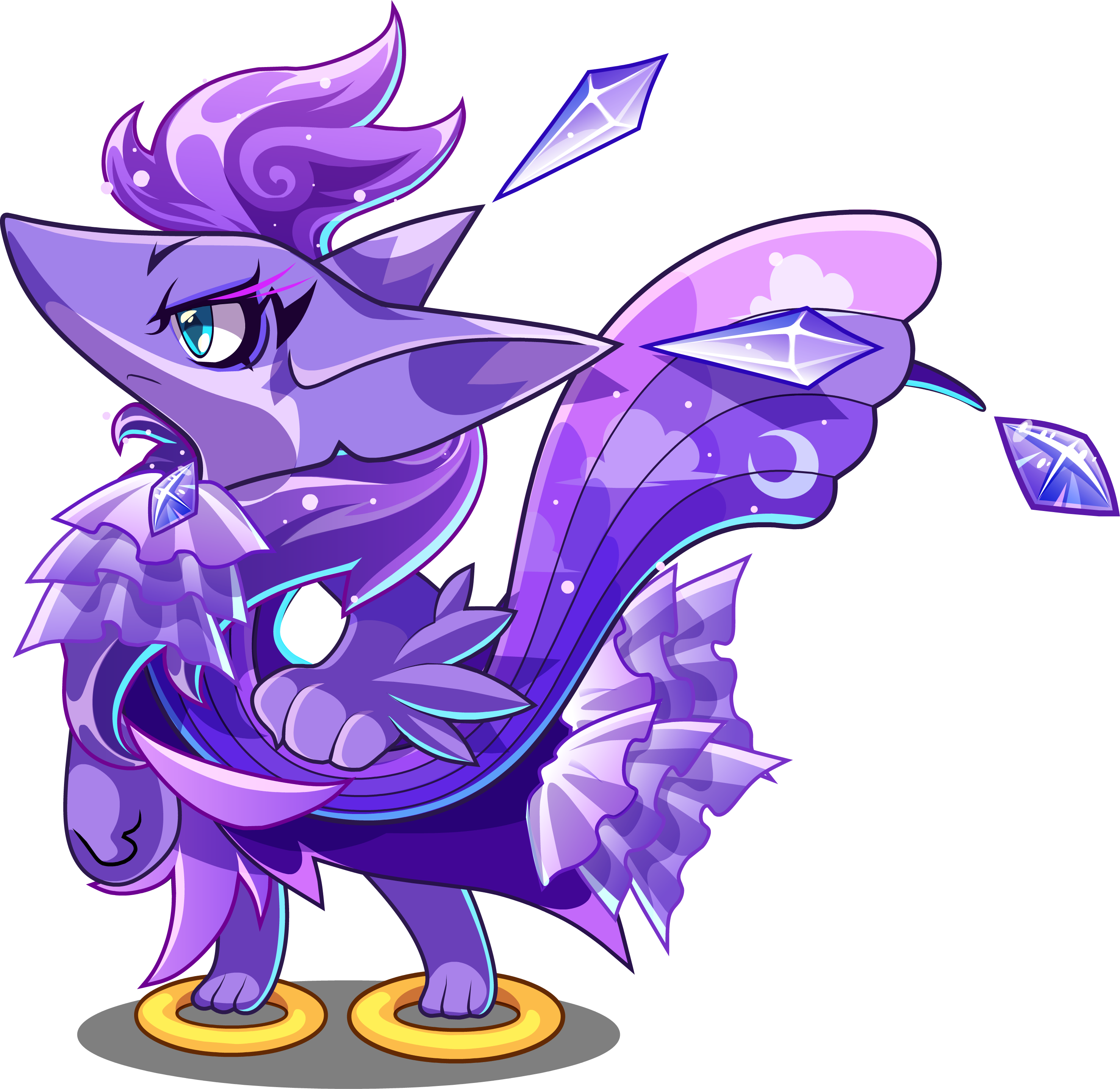 洛克王国水晶犬(洛克王国水晶犬超进化)