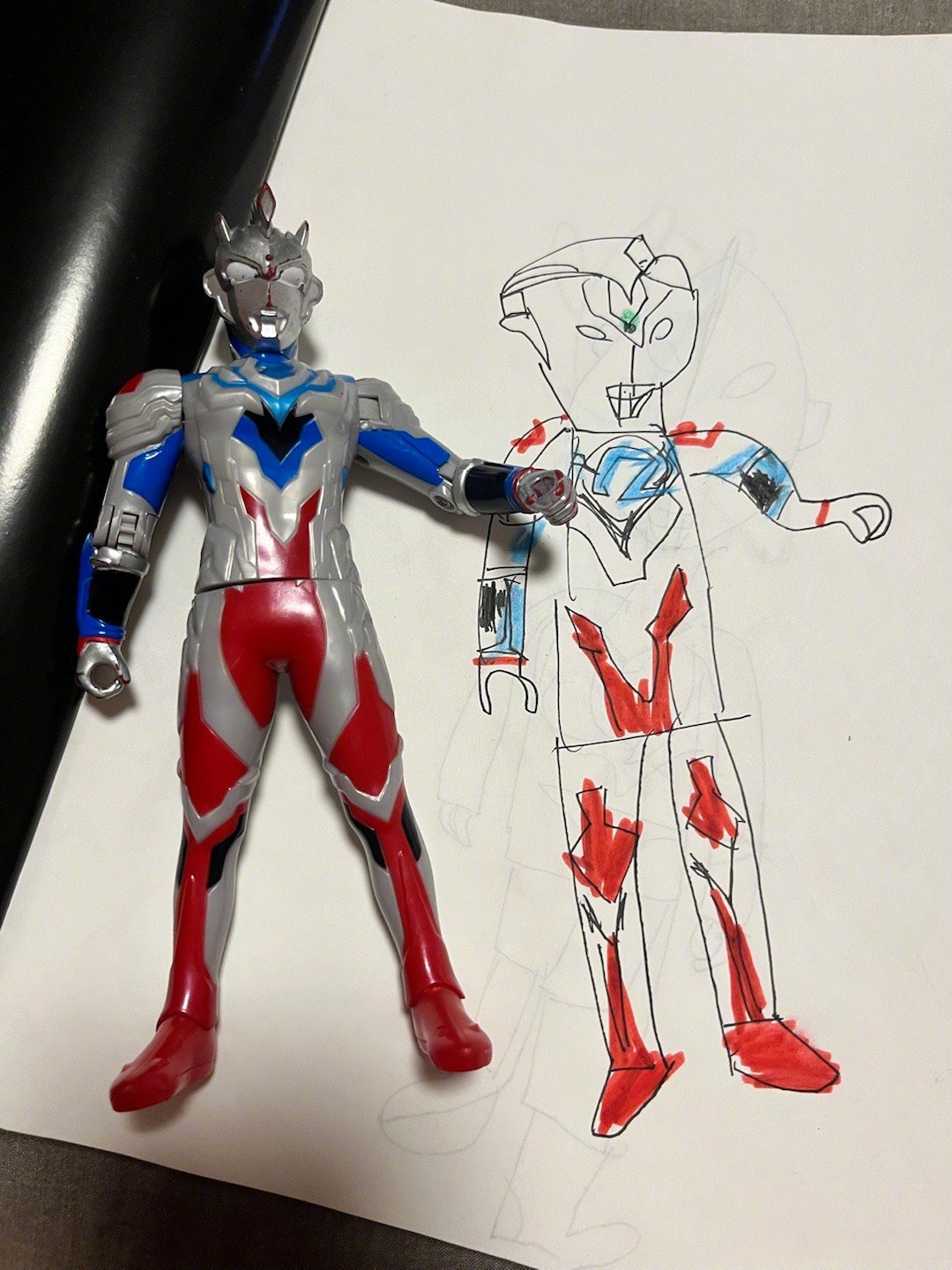 奥特曼画画纸(奥特曼画画纸张)