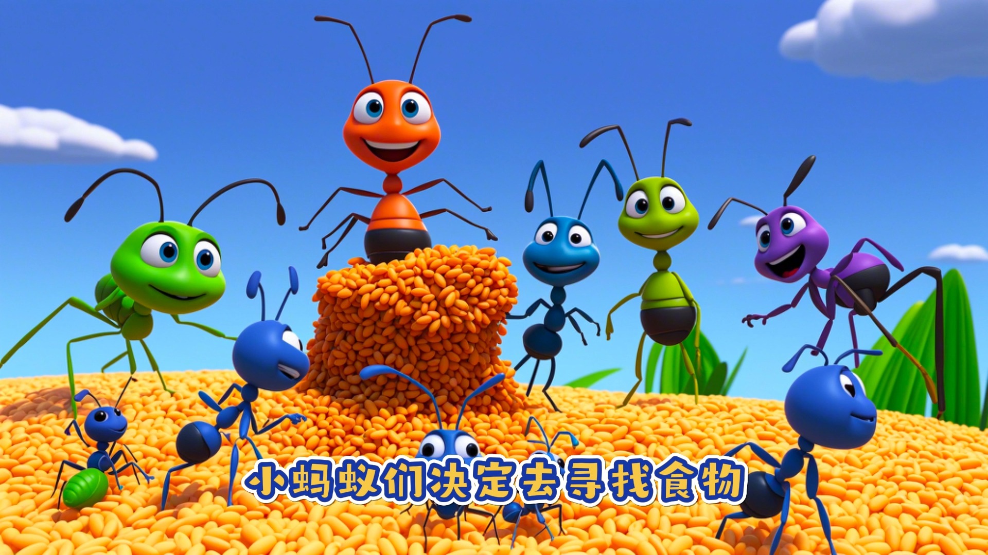 蚂蚁王国的食物大战(蚂蚁王国的食物大战是什么)