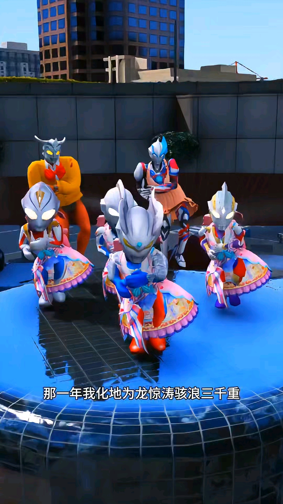 小小奥特曼的跳舞(奥特曼广场舞小小奥特曼)