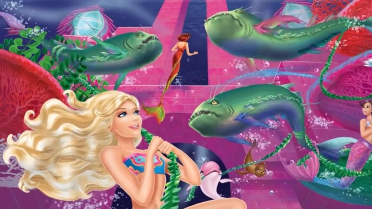 美丽的芭比美人鱼王国(美丽的芭比美人鱼王国中文版)