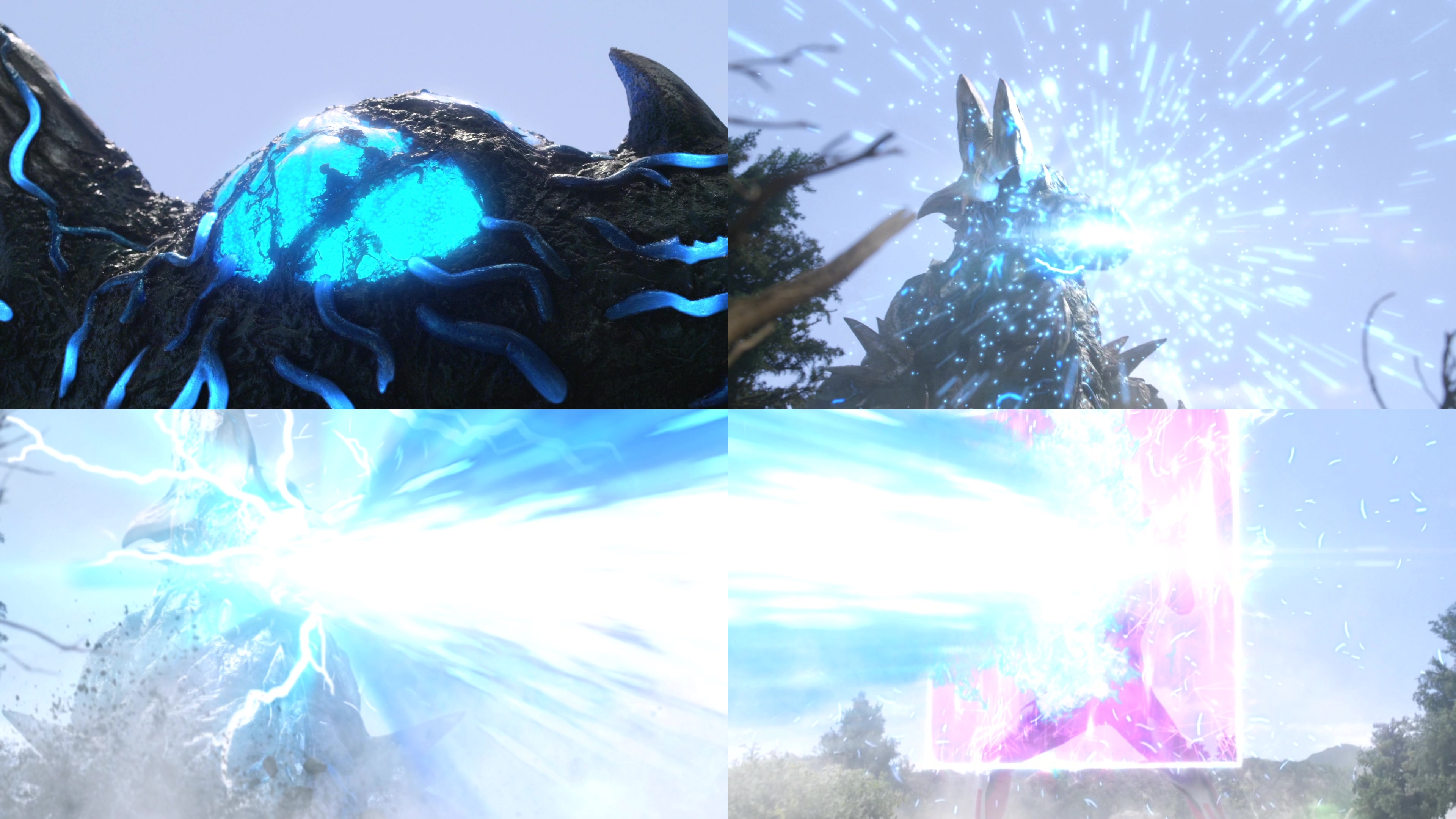 雷电雨下奥特曼(雷电奥特曼图片大全)