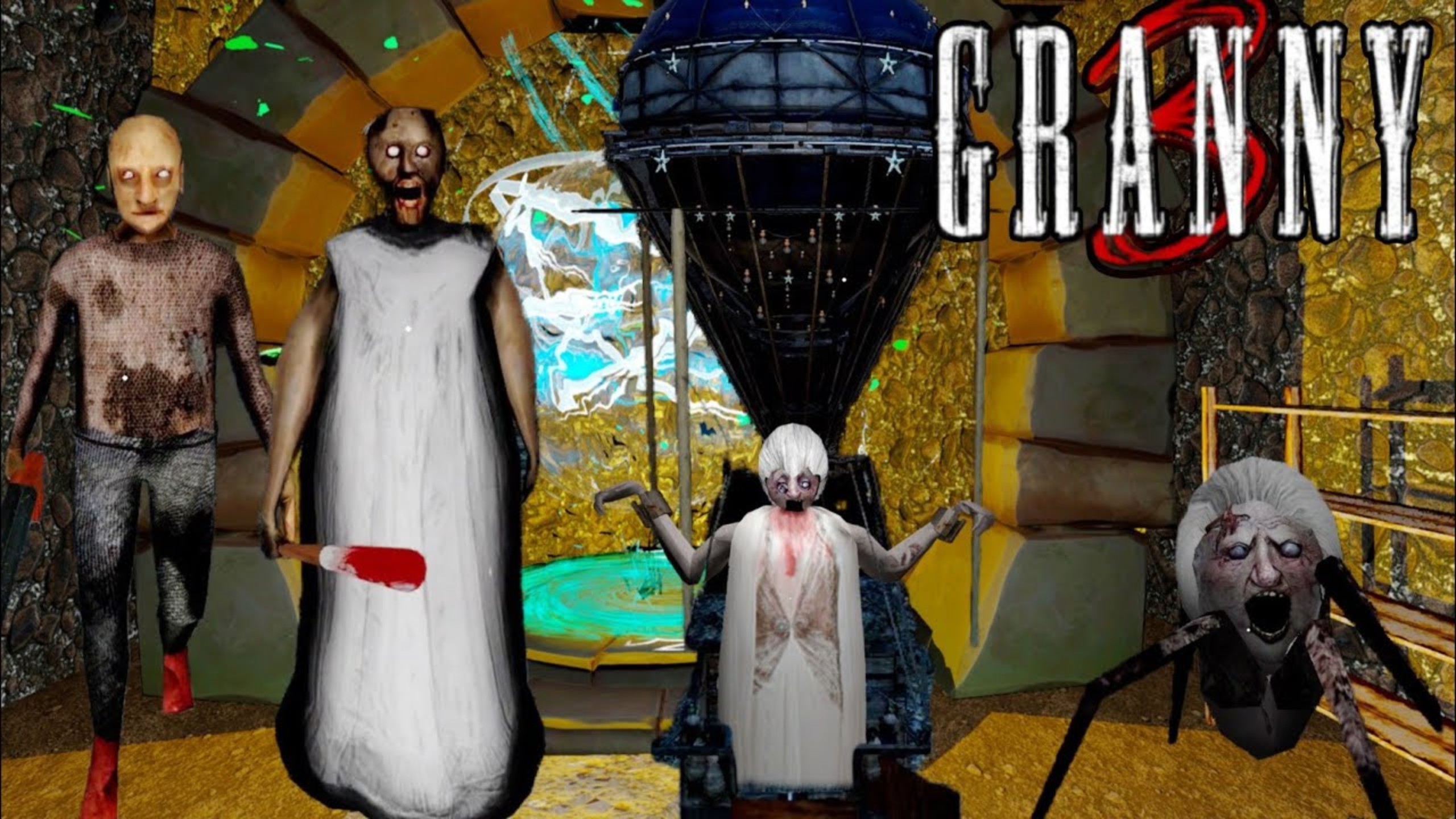 恐怖老太婆破解版(恐怖老奶奶破解版1)