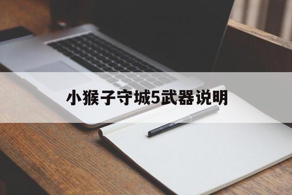 小猴子守城5武器说明(小猴子守城5武器说明文)
